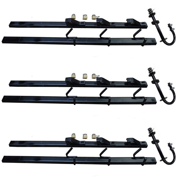 Aic Replacement Parts 3 Place Lockable Holder Rack Trailer Weedeater Hedge Edge Brush Cutter Trimmer TMU44-0002_x3 - main